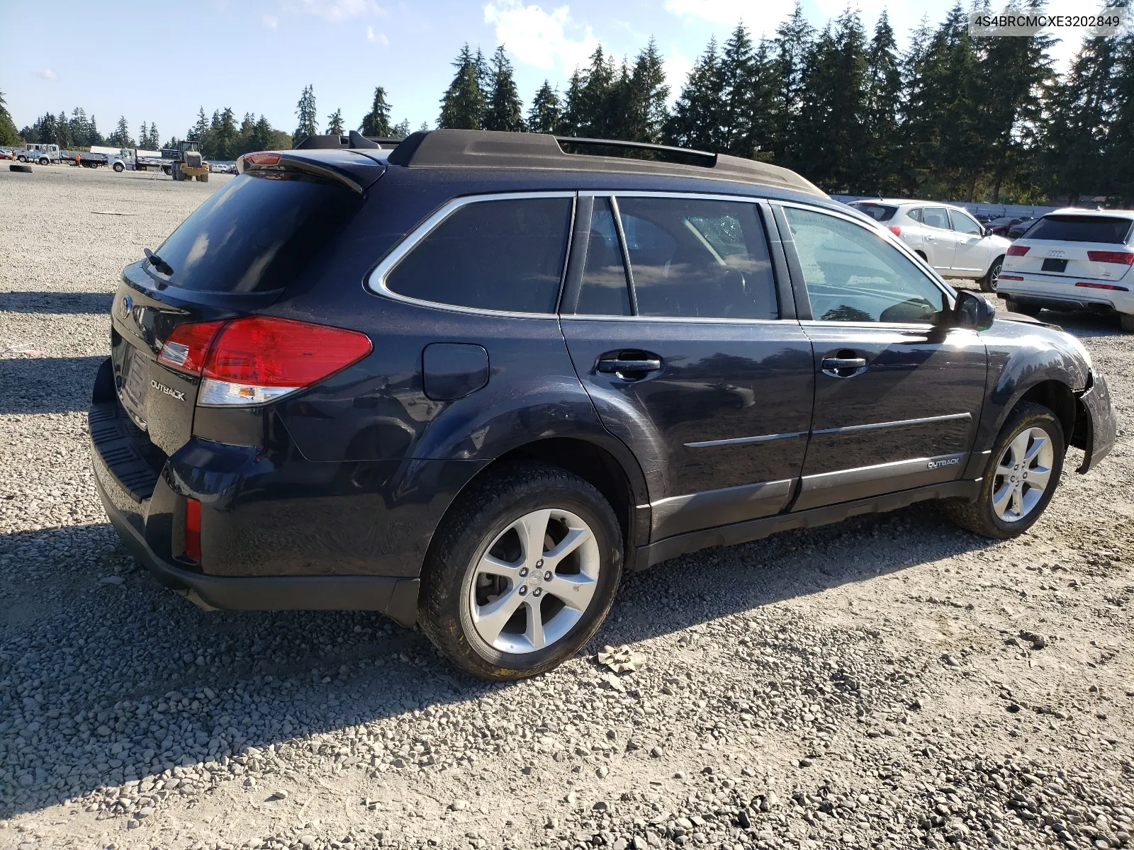 2014 Subaru Outback 2.5I Limited VIN: 4S4BRCMCXE3202849 Lot: 64237134