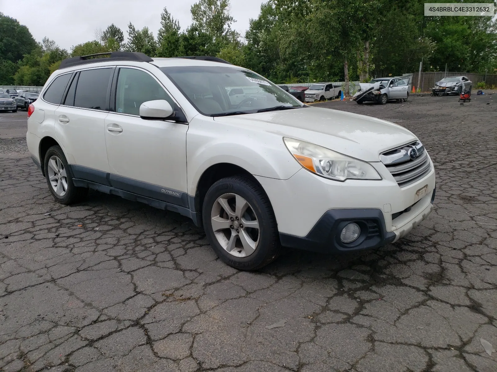 2014 Subaru Outback 2.5I Limited VIN: 4S4BRBLC4E3312632 Lot: 64260474