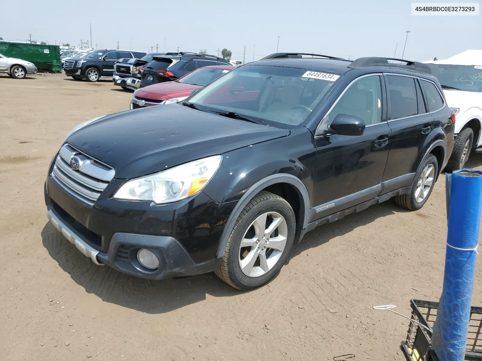 2014 Subaru Outback 2.5I Premium VIN: 4S4BRBDC0E3273293 Lot: 64491634