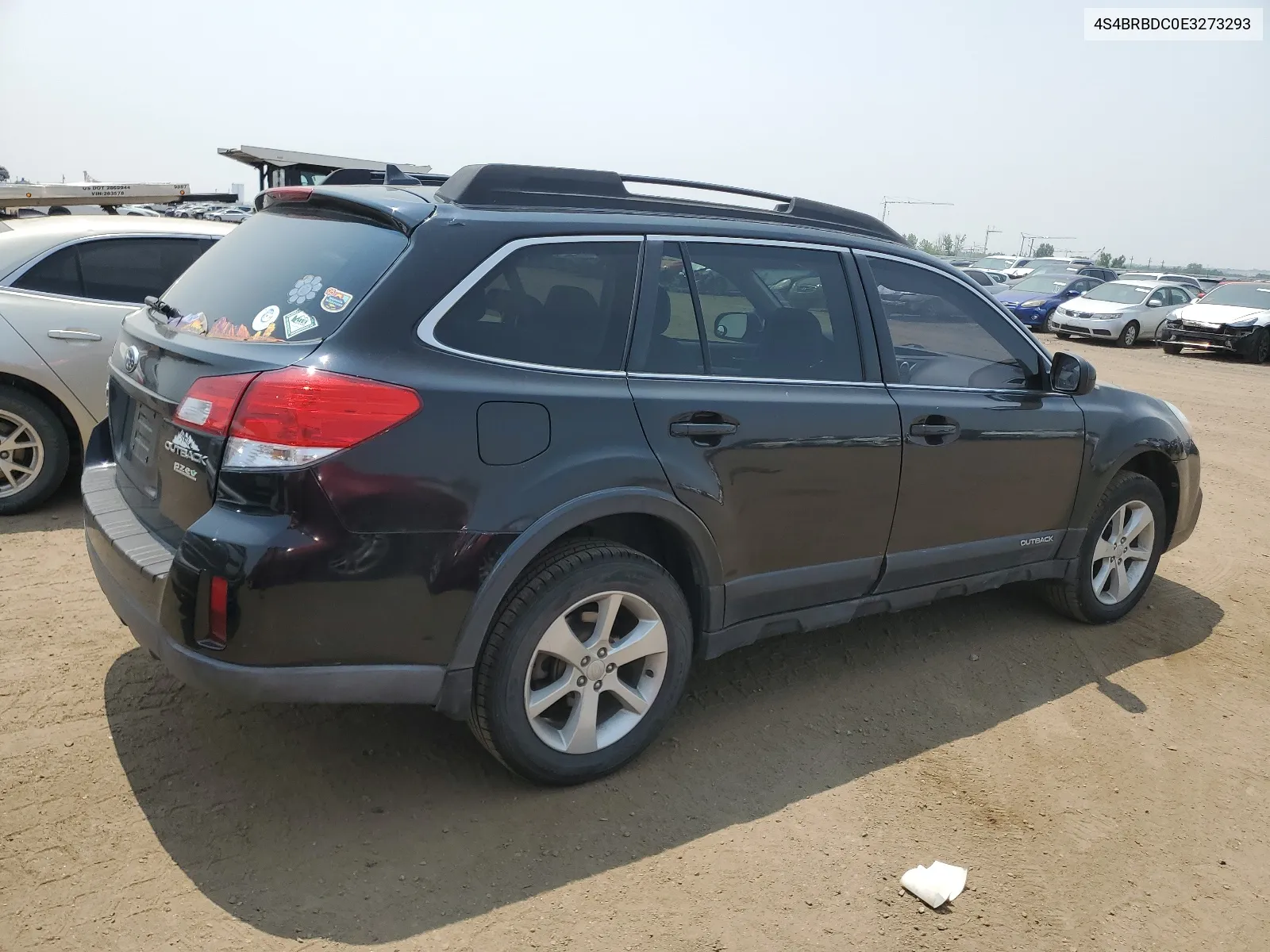 2014 Subaru Outback 2.5I Premium VIN: 4S4BRBDC0E3273293 Lot: 64491634