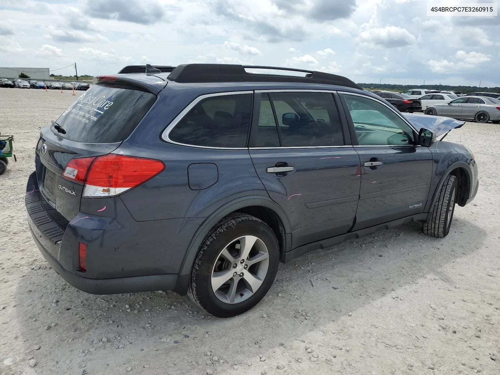 2014 Subaru Outback 2.5I Limited VIN: 4S4BRCPC7E3260915 Lot: 64567784