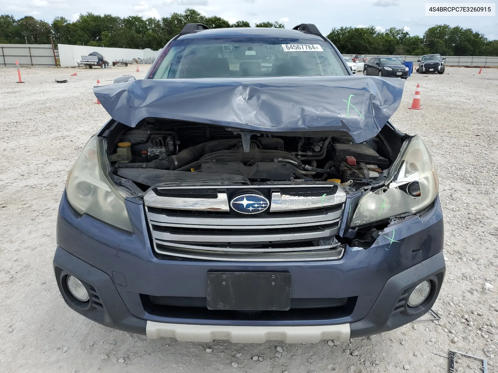 2014 Subaru Outback 2.5I Limited VIN: 4S4BRCPC7E3260915 Lot: 64567784