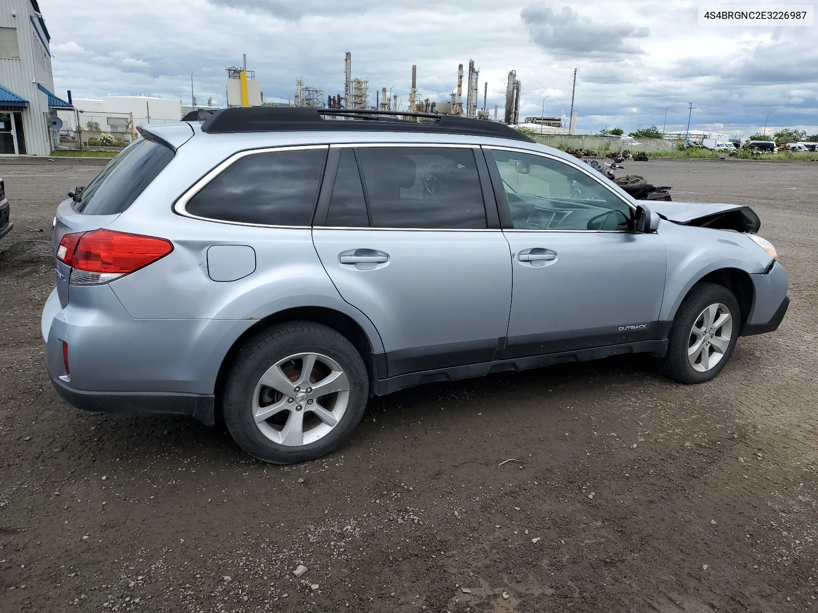 4S4BRGNC2E3226987 2014 Subaru Outback 2.5I Limited