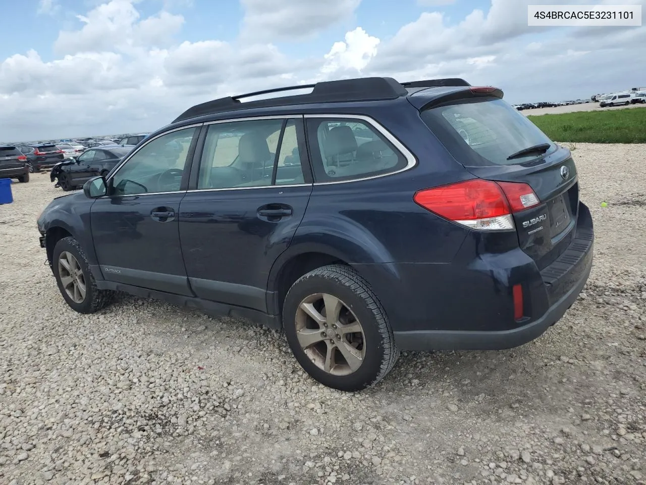 2014 Subaru Outback 2.5I VIN: 4S4BRCAC5E3231101 Lot: 64943034