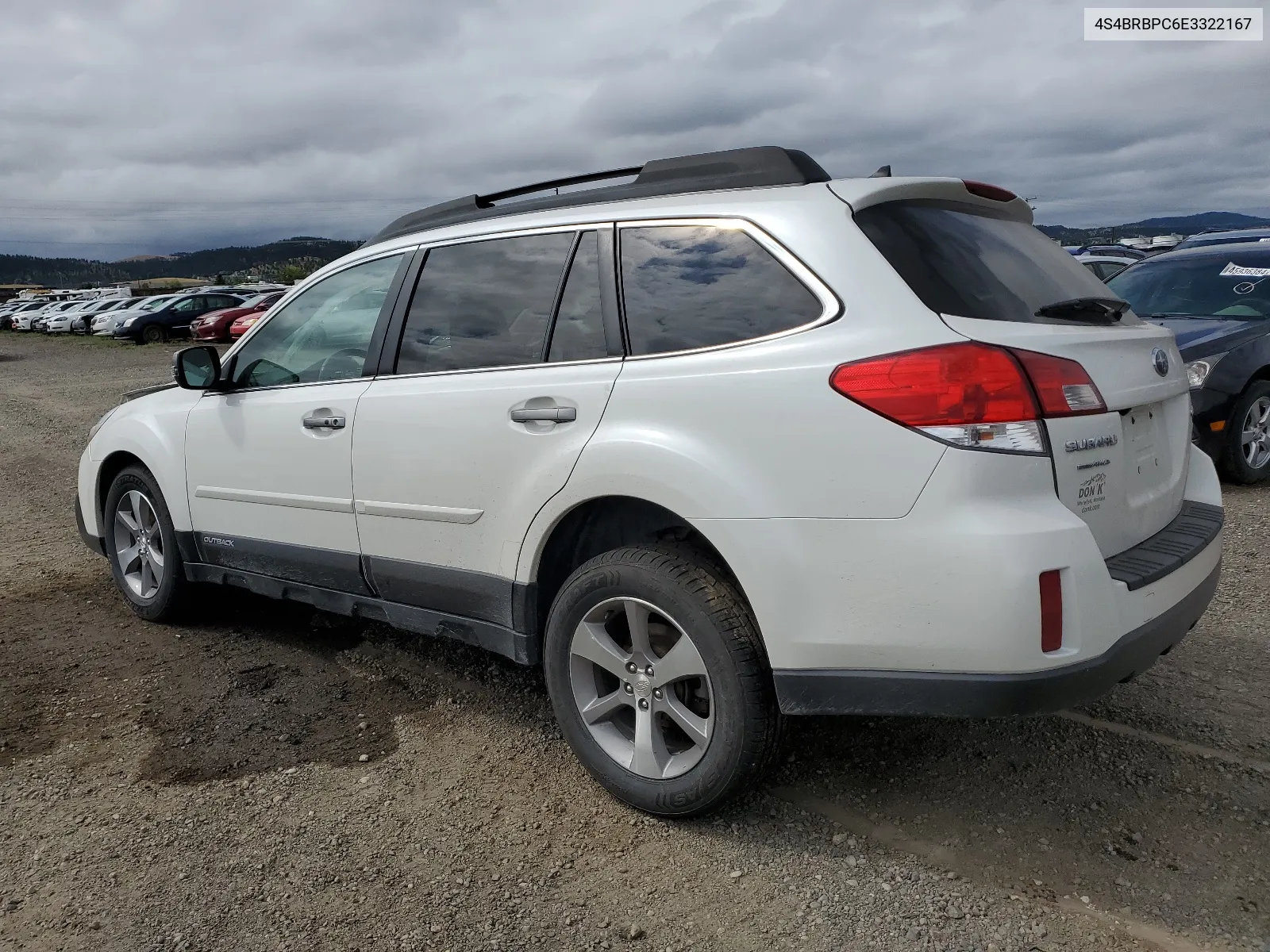 2014 Subaru Outback 2.5I Limited VIN: 4S4BRBPC6E3322167 Lot: 65157444