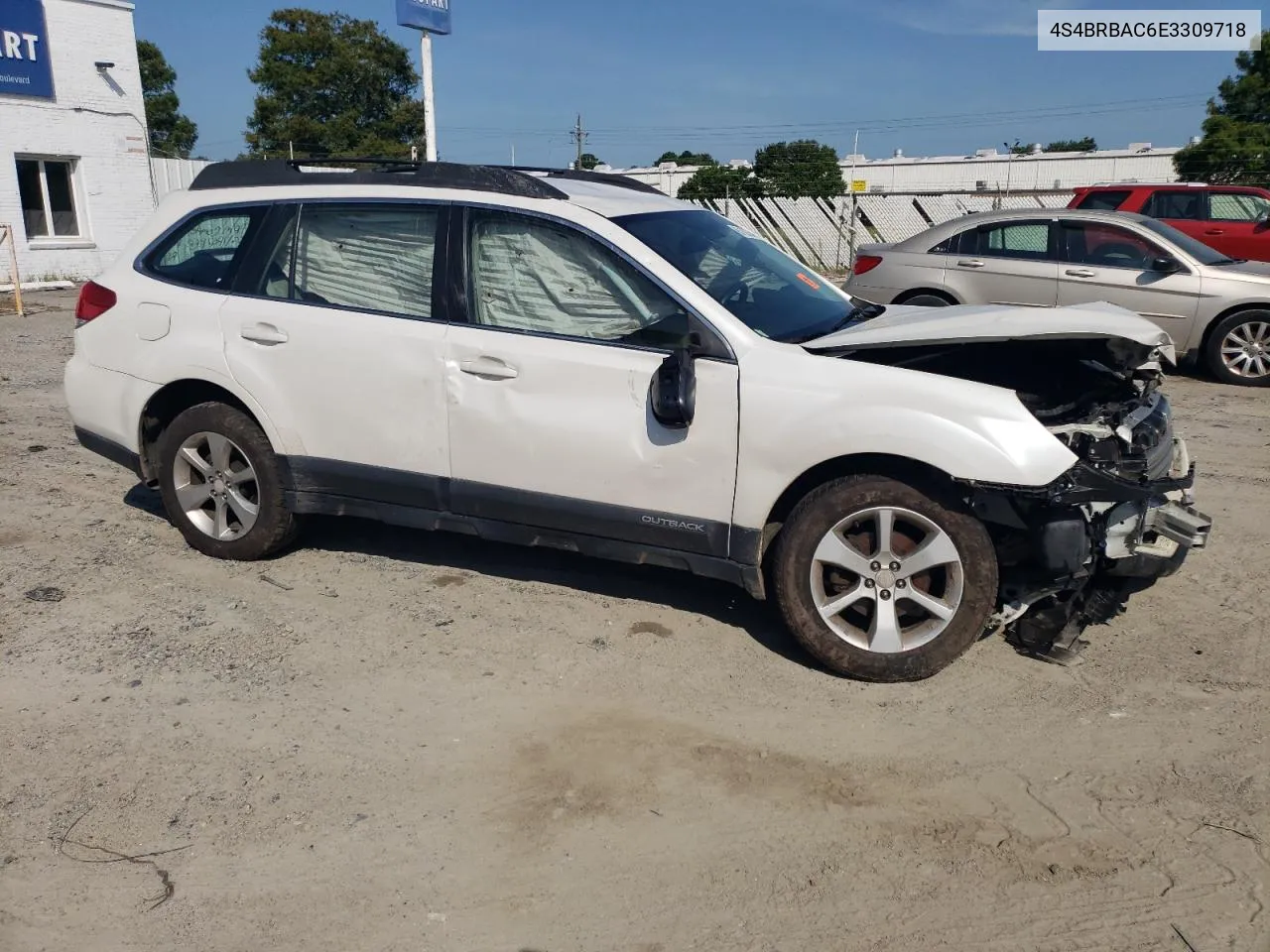 2014 Subaru Outback 2.5I VIN: 4S4BRBAC6E3309718 Lot: 65182764