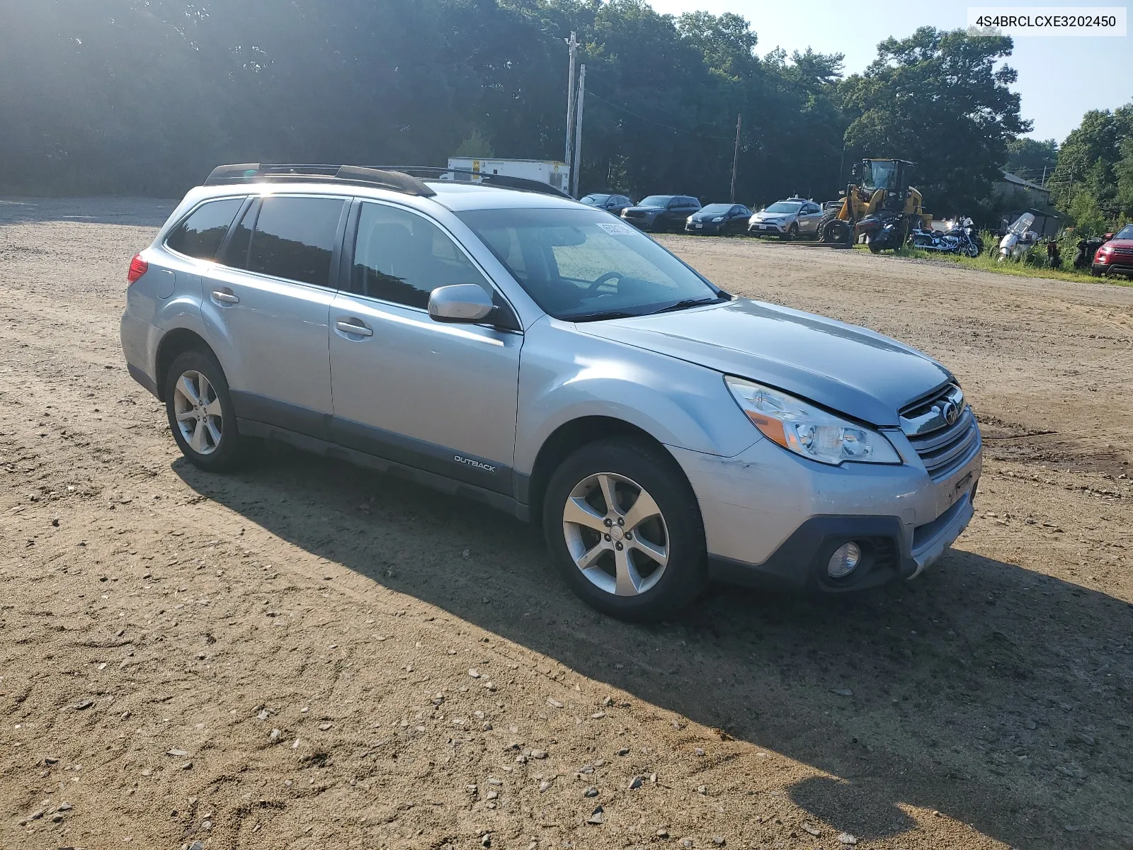 4S4BRCLCXE3202450 2014 Subaru Outback 2.5I Limited