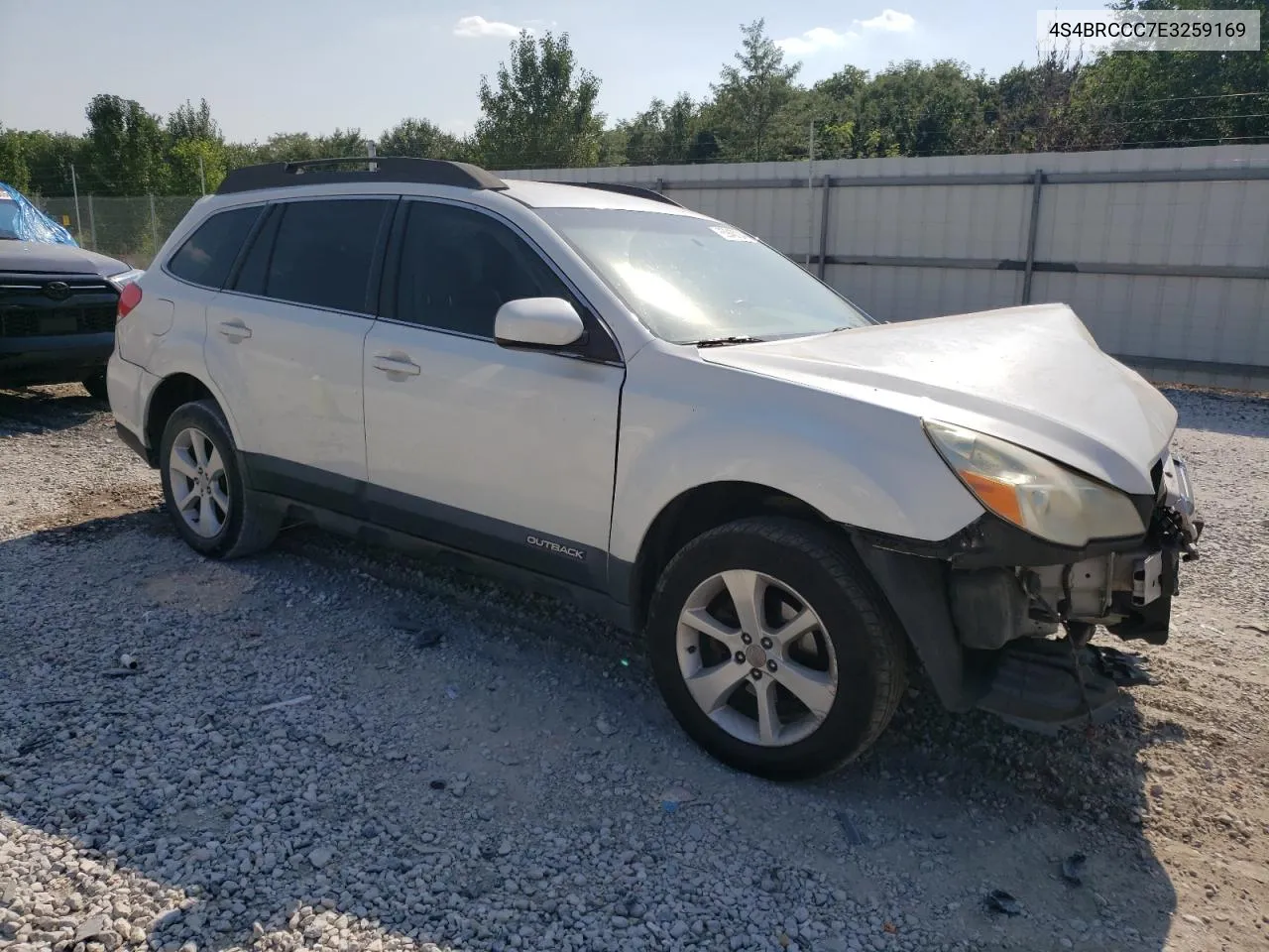 2014 Subaru Outback 2.5I Premium VIN: 4S4BRCCC7E3259169 Lot: 65948724