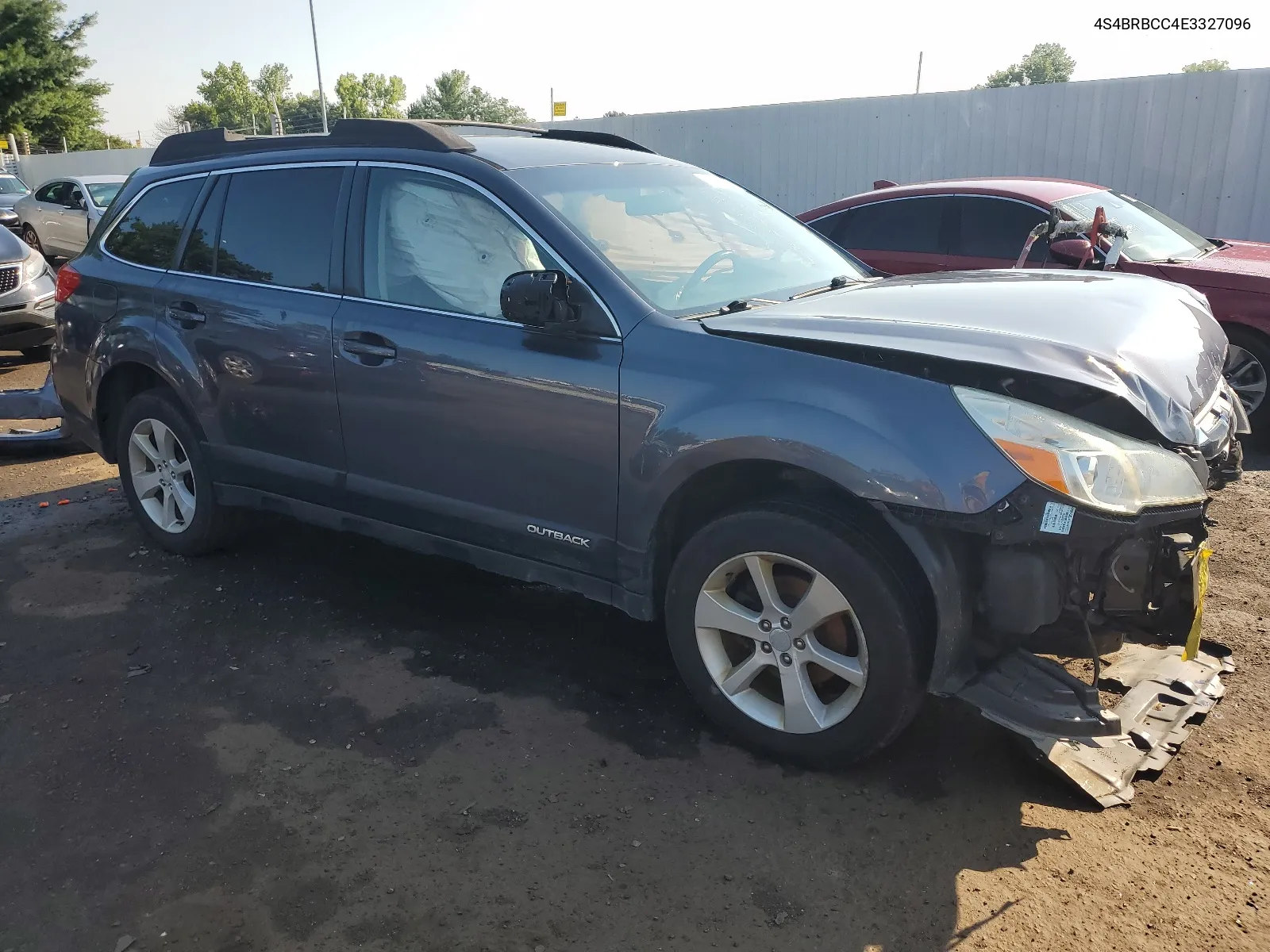 2014 Subaru Outback 2.5I Premium VIN: 4S4BRBCC4E3327096 Lot: 66018424