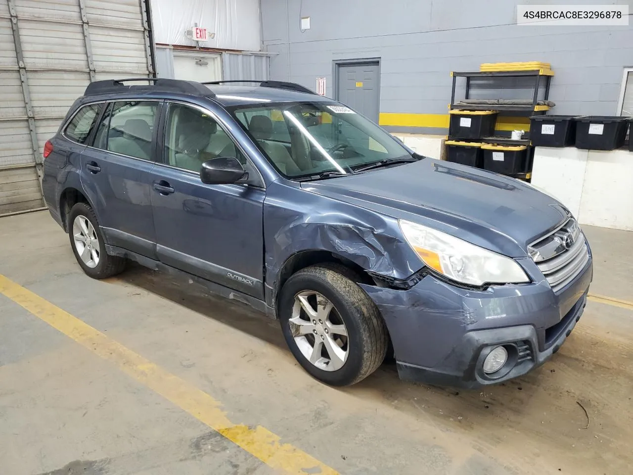 2014 Subaru Outback 2.5I VIN: 4S4BRCAC8E3296878 Lot: 66022404