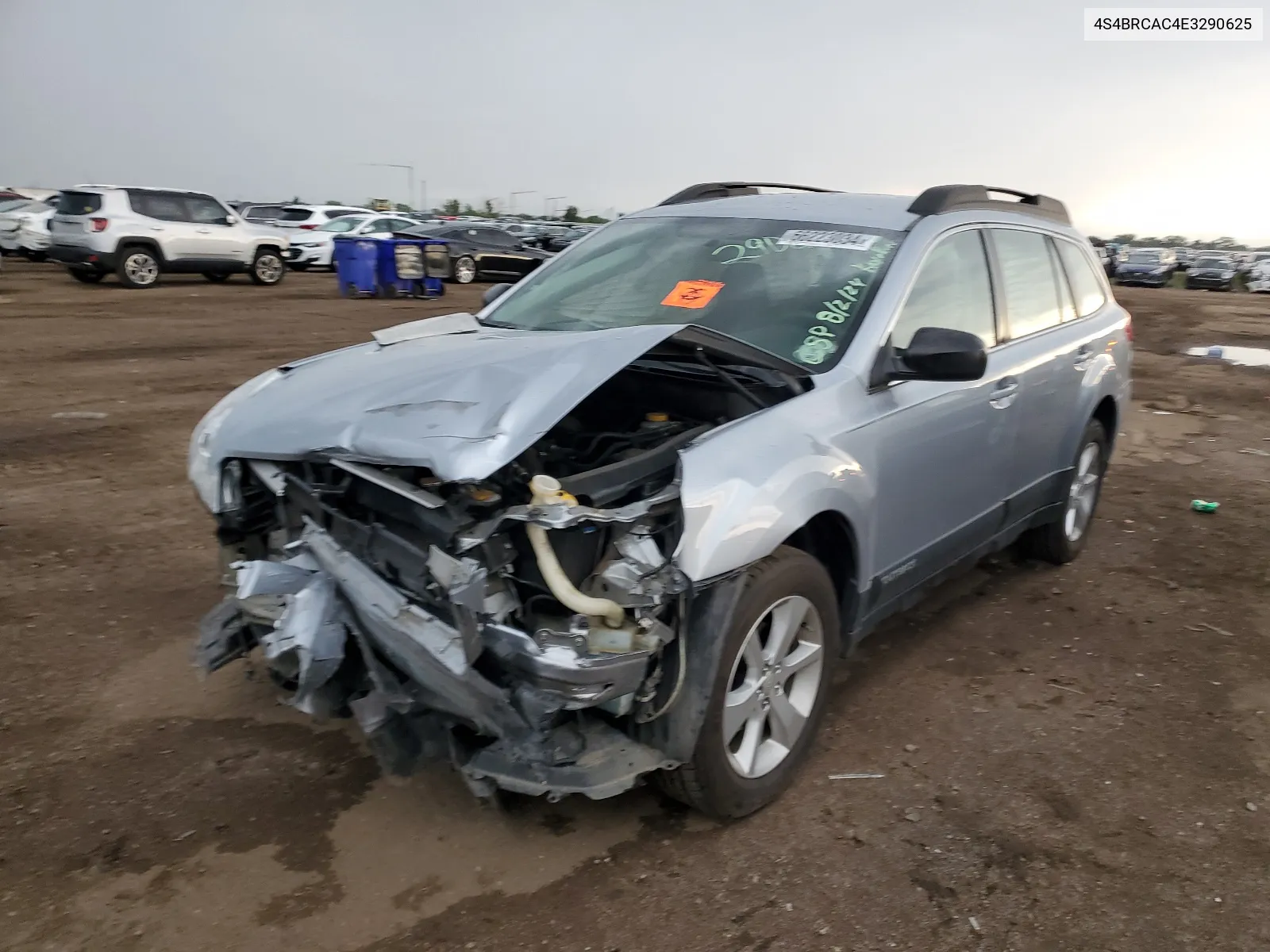 2014 Subaru Outback 2.5I VIN: 4S4BRCAC4E3290625 Lot: 66223034