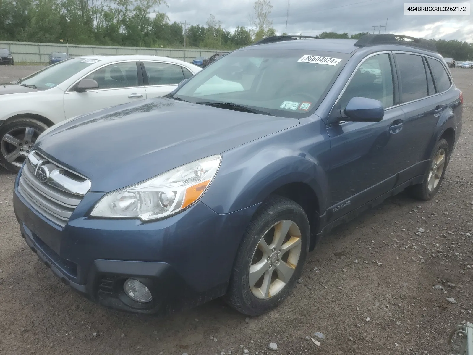 2014 Subaru Outback 2.5I Premium VIN: 4S4BRBCC8E3262172 Lot: 66584924