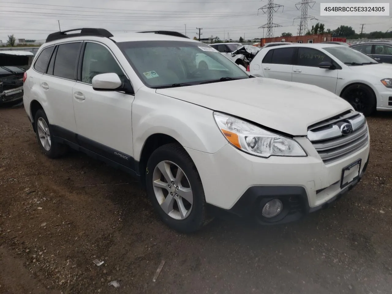 2014 Subaru Outback 2.5I Premium VIN: 4S4BRBCC5E3324305 Lot: 66937824