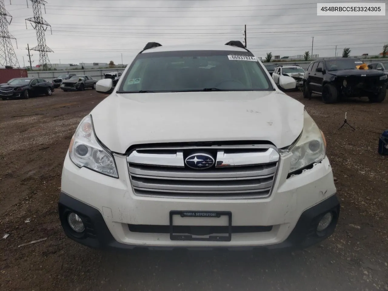 2014 Subaru Outback 2.5I Premium VIN: 4S4BRBCC5E3324305 Lot: 66937824