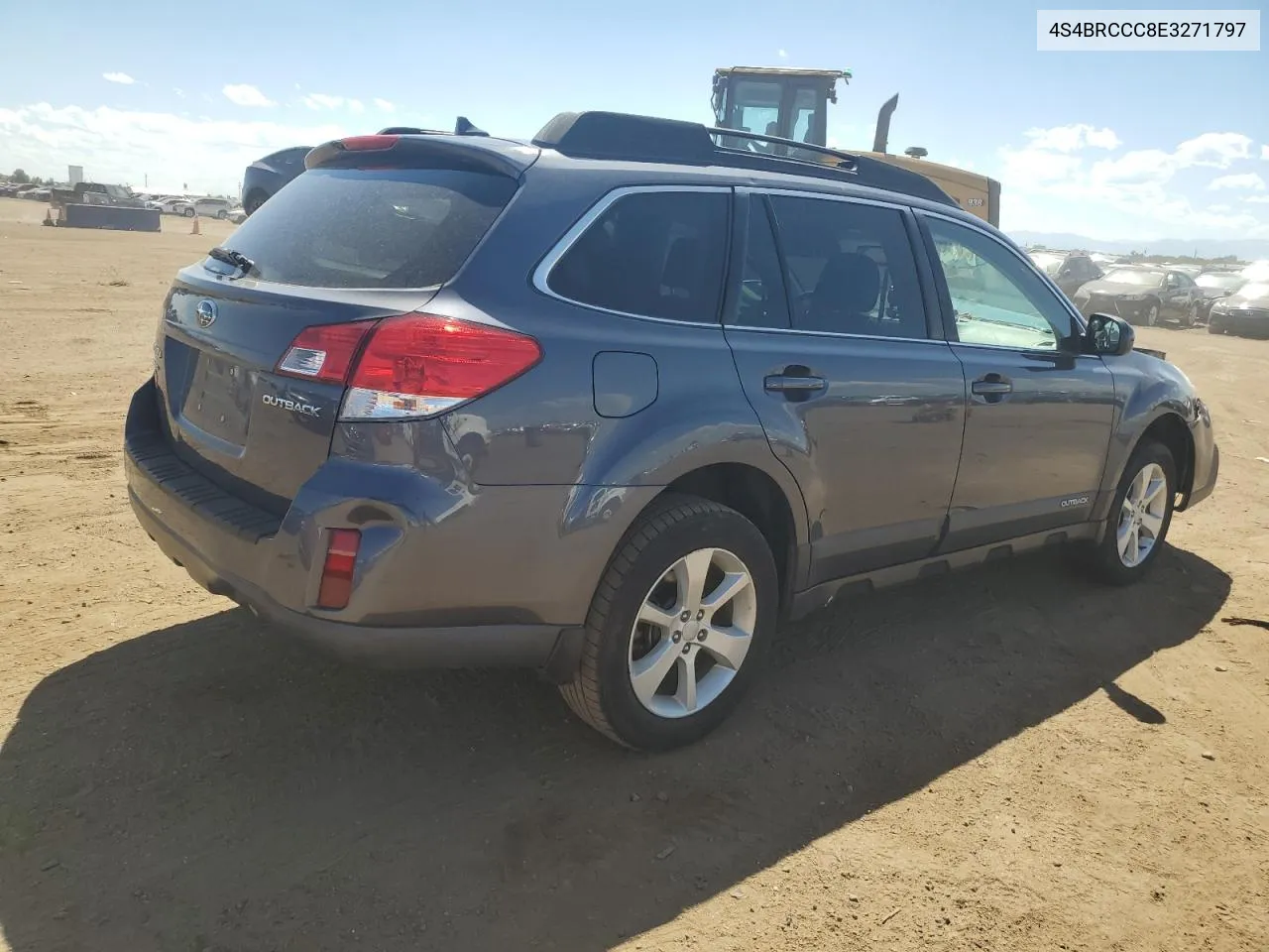 2014 Subaru Outback 2.5I Premium VIN: 4S4BRCCC8E3271797 Lot: 67945484