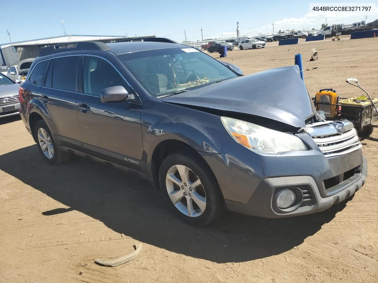 2014 Subaru Outback 2.5I Premium VIN: 4S4BRCCC8E3271797 Lot: 67945484