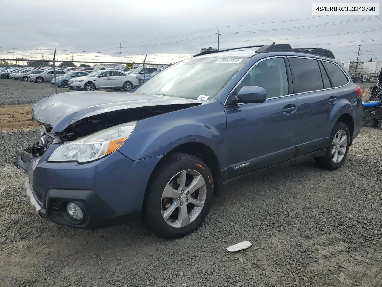 4S4BRBKC3E3243790 2014 Subaru Outback 2.5I Limited