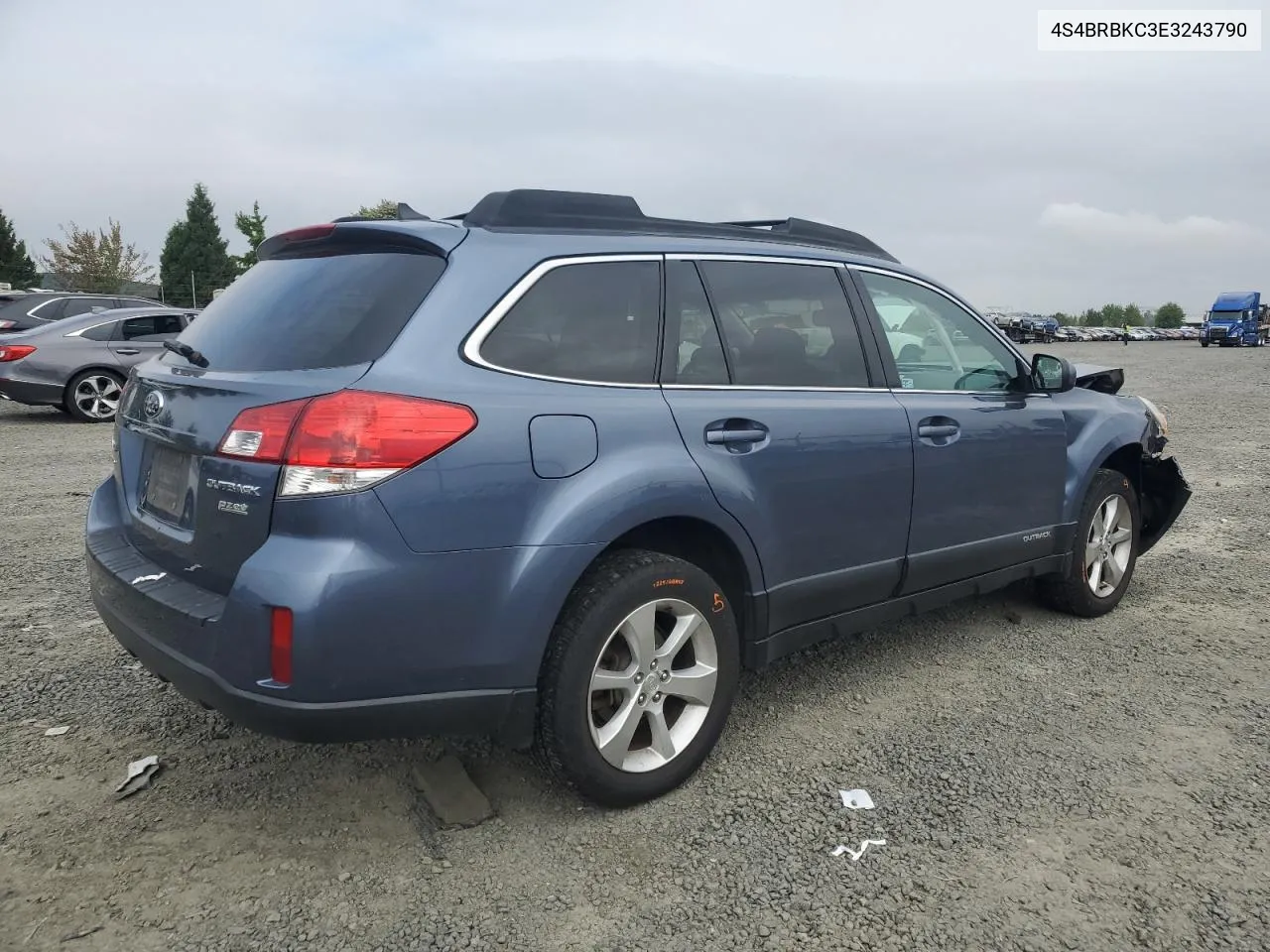 2014 Subaru Outback 2.5I Limited VIN: 4S4BRBKC3E3243790 Lot: 68269404