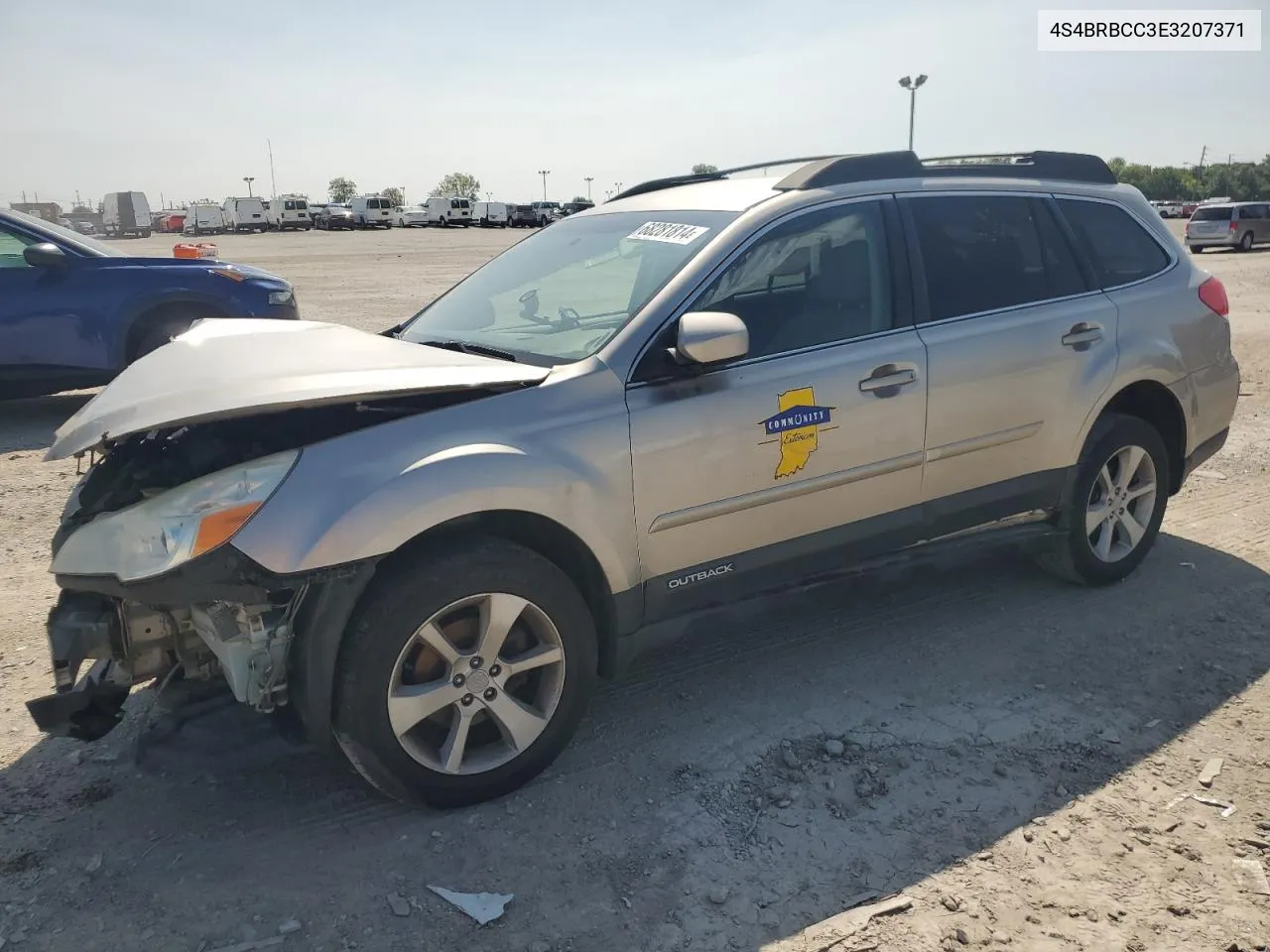 2014 Subaru Outback 2.5I Premium VIN: 4S4BRBCC3E3207371 Lot: 68281814