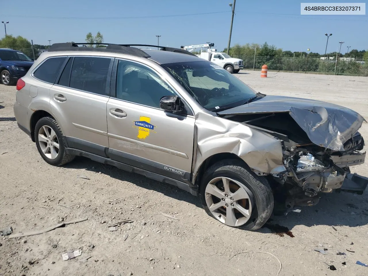 2014 Subaru Outback 2.5I Premium VIN: 4S4BRBCC3E3207371 Lot: 68281814