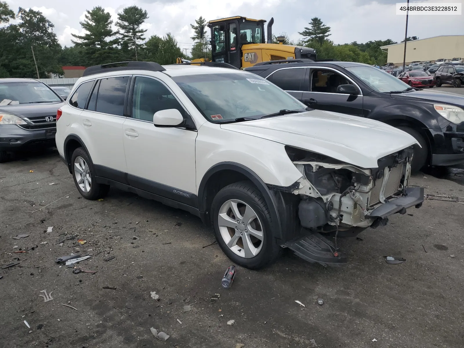 2014 Subaru Outback 2.5I Premium VIN: 4S4BRBDC3E3228512 Lot: 68489974