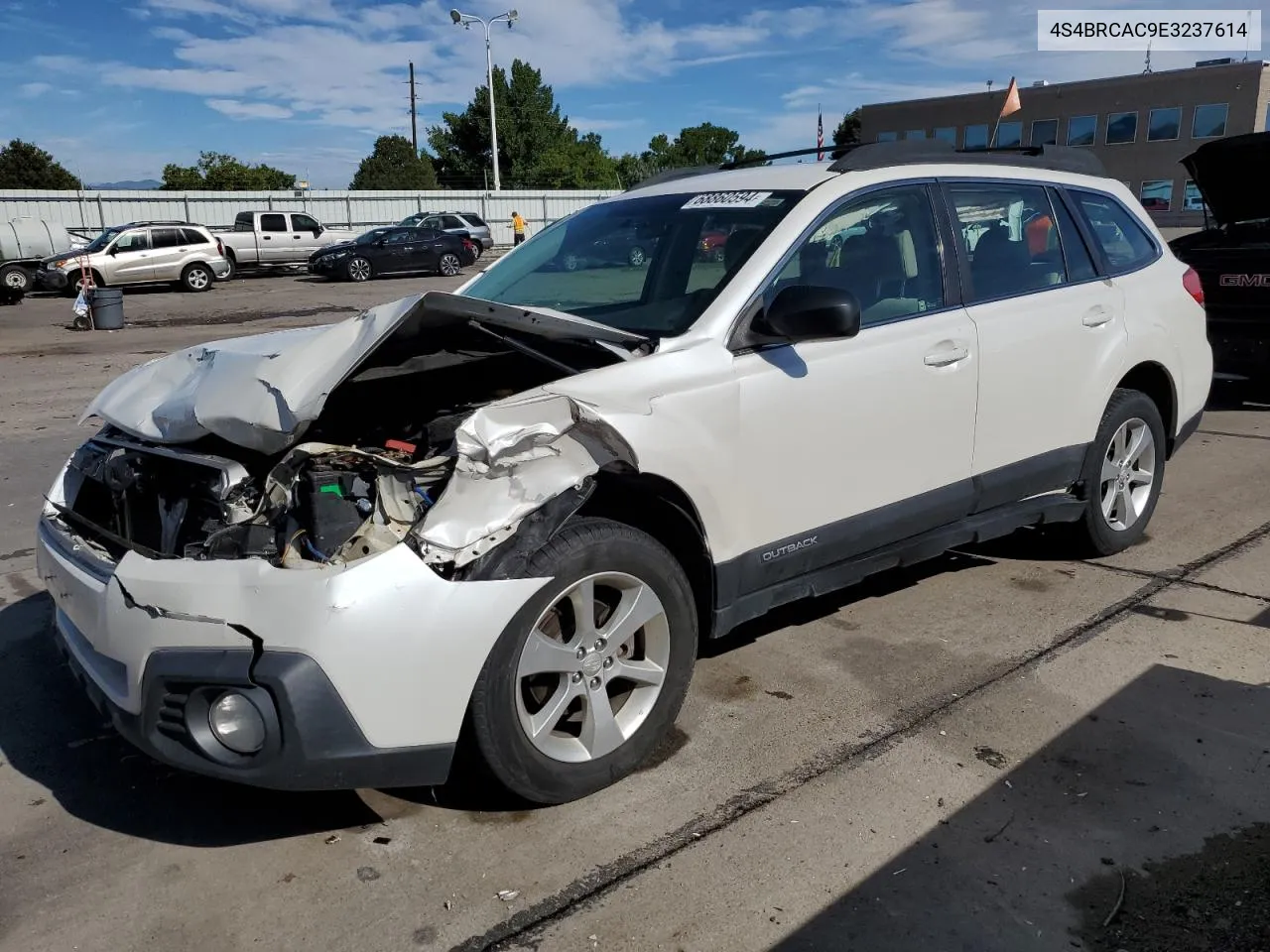 4S4BRCAC9E3237614 2014 Subaru Outback 2.5I