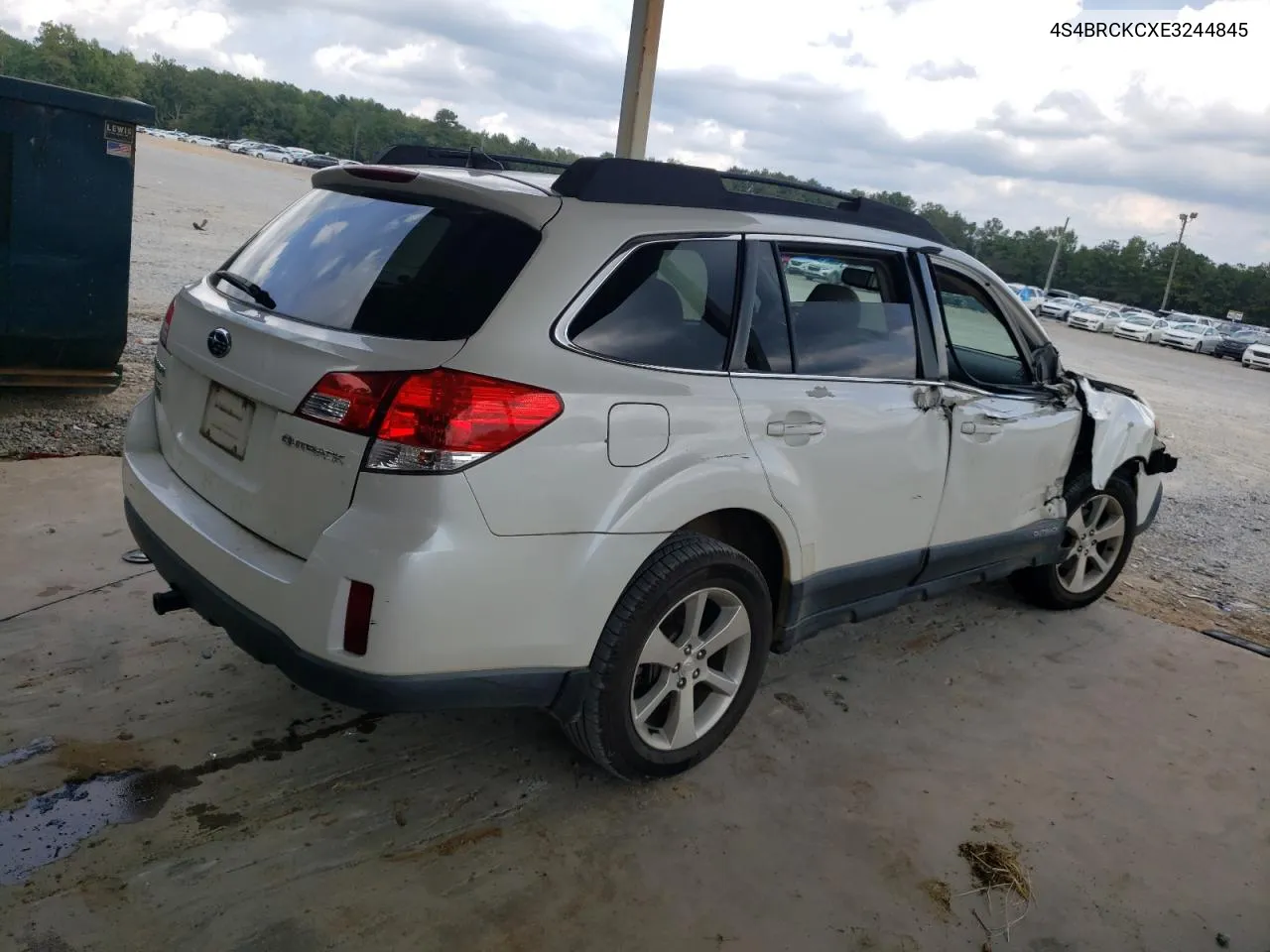 2014 Subaru Outback 2.5I Limited VIN: 4S4BRCKCXE3244845 Lot: 69847914