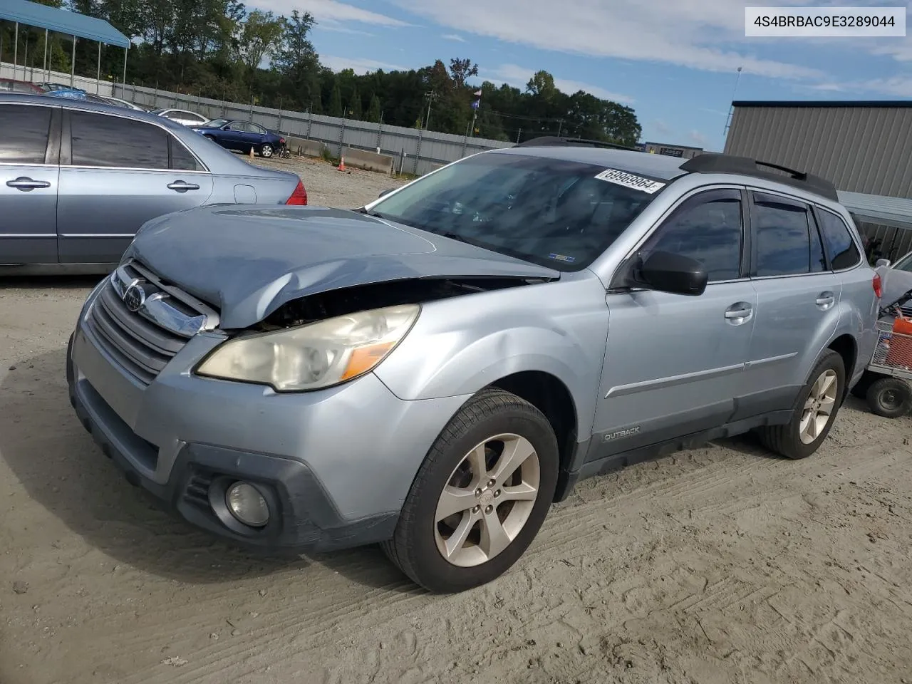 2014 Subaru Outback 2.5I VIN: 4S4BRBAC9E3289044 Lot: 69969964