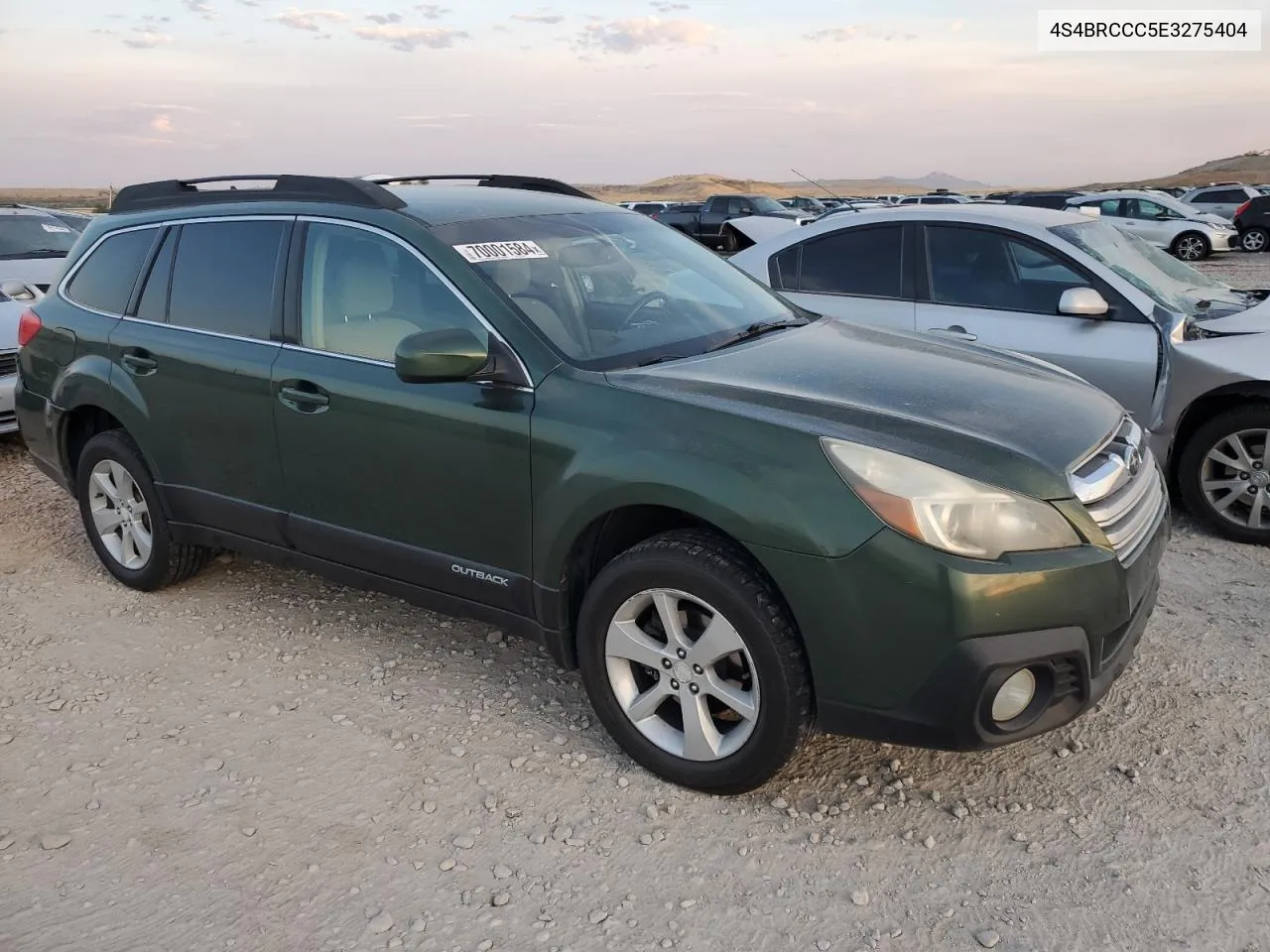 2014 Subaru Outback 2.5I Premium VIN: 4S4BRCCC5E3275404 Lot: 70001584