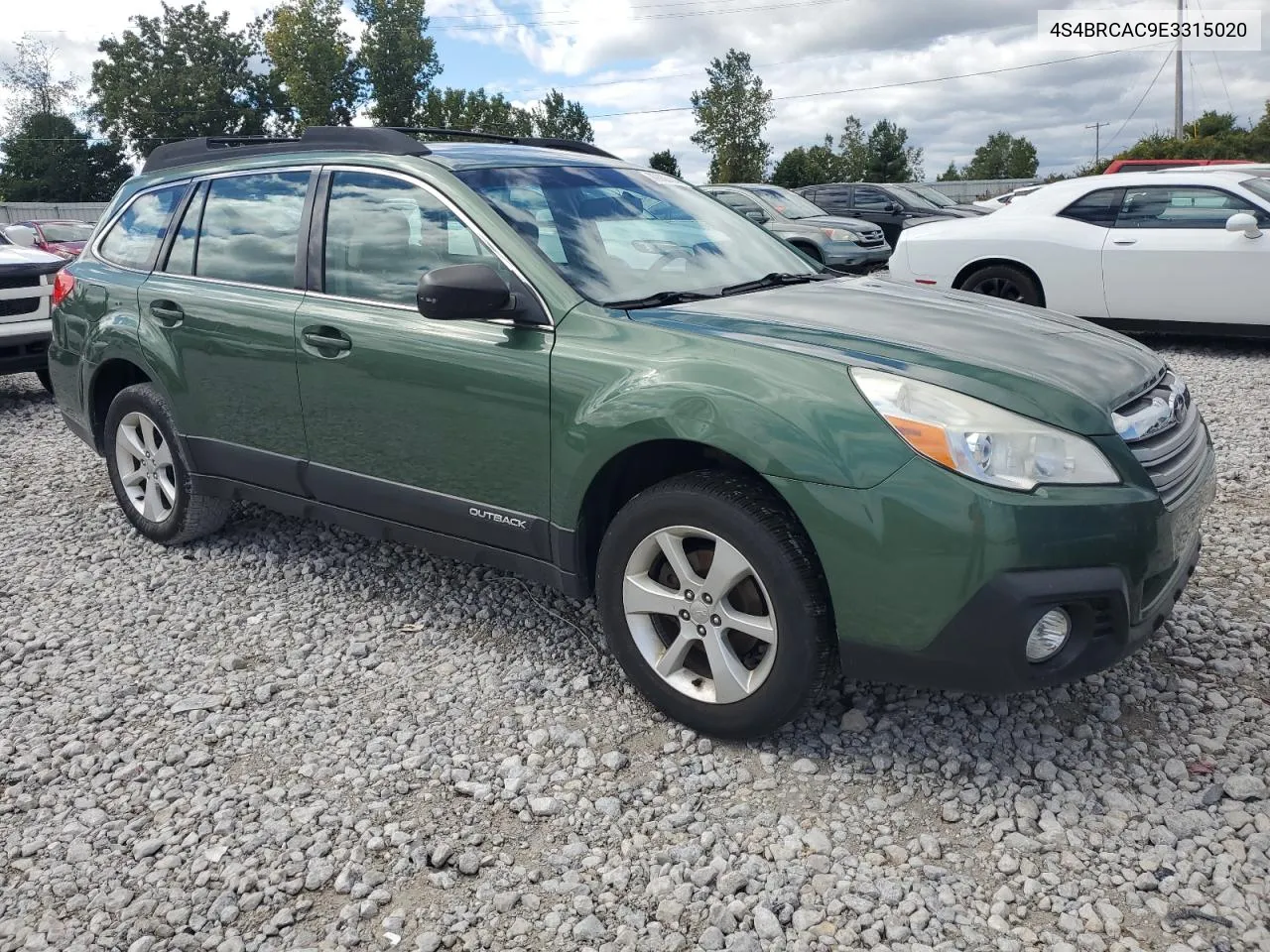 4S4BRCAC9E3315020 2014 Subaru Outback 2.5I