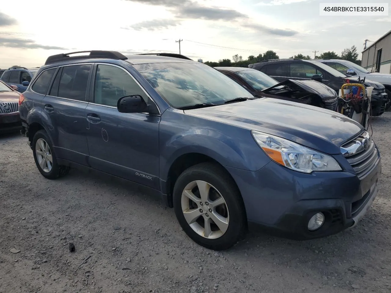 2014 Subaru Outback 2.5I Limited VIN: 4S4BRBKC1E3315540 Lot: 70393444