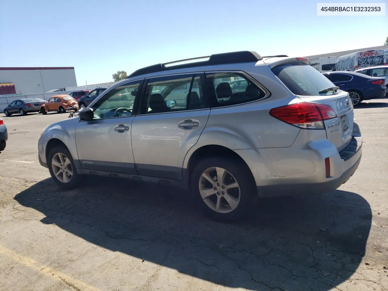 2014 Subaru Outback 2.5I VIN: 4S4BRBAC1E3232353 Lot: 70871854