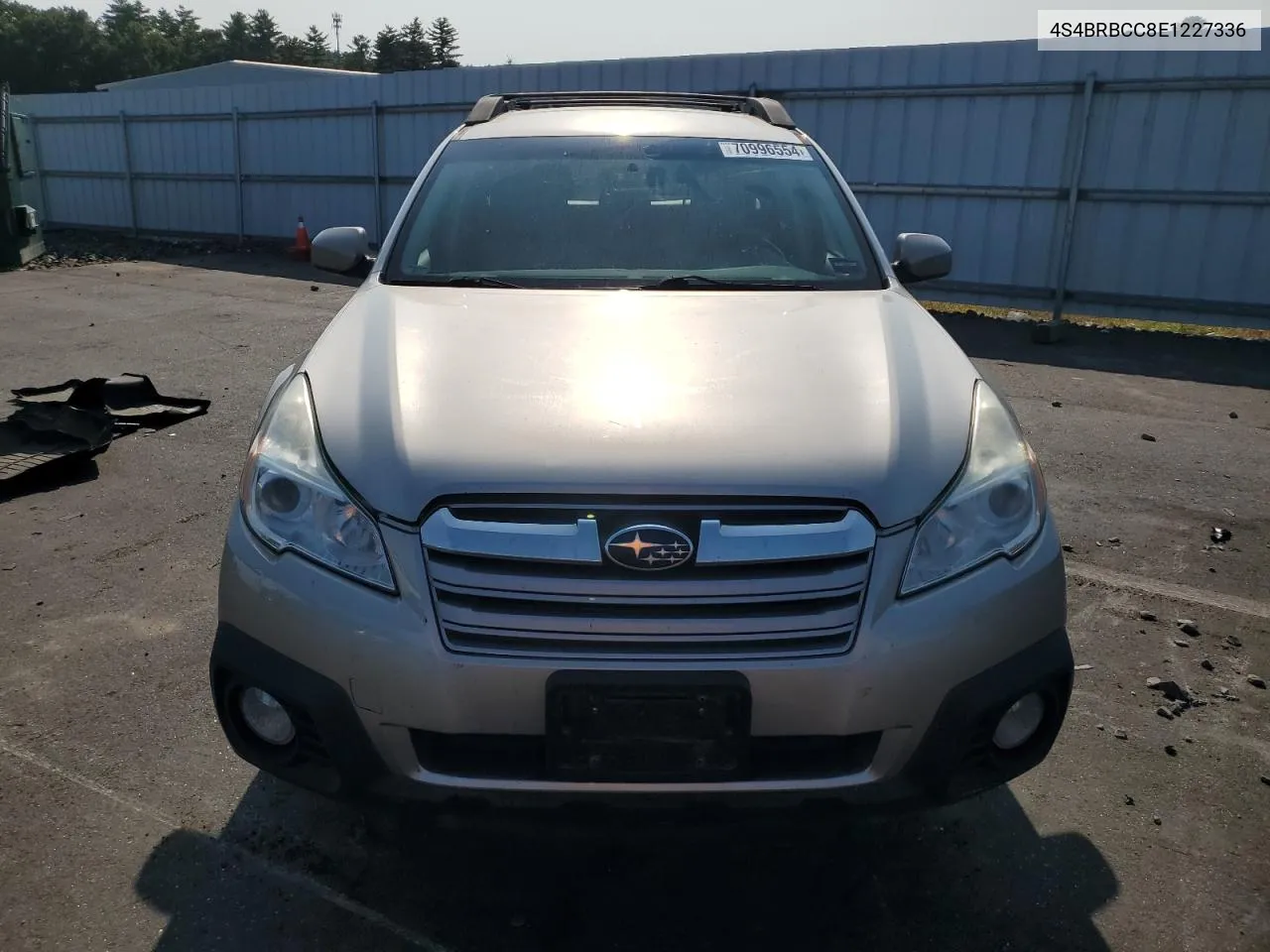 4S4BRBCC8E1227336 2014 Subaru Outback 2.5I Premium