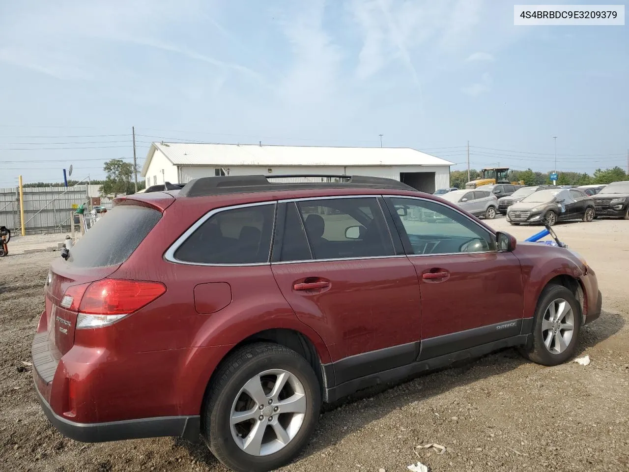 2014 Subaru Outback 2.5I Premium VIN: 4S4BRBDC9E3209379 Lot: 71089574