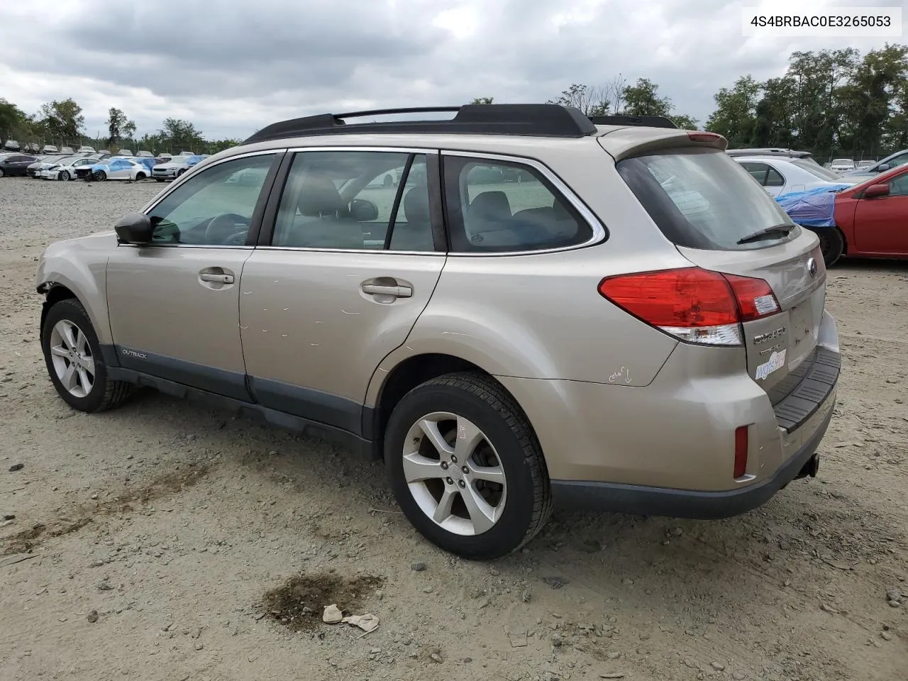 4S4BRBAC0E3265053 2014 Subaru Outback 2.5I