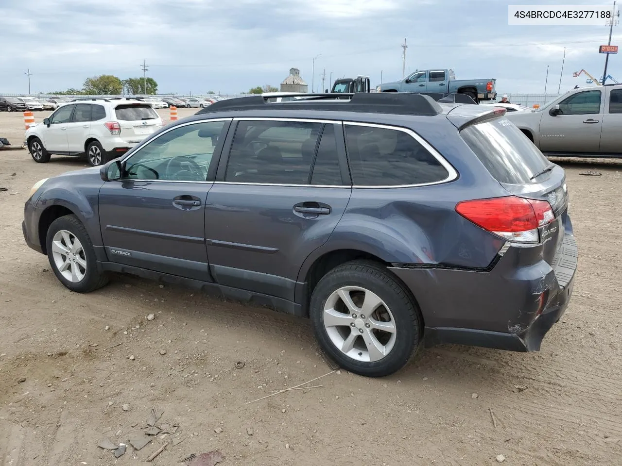 2014 Subaru Outback 2.5I Premium VIN: 4S4BRCDC4E3277188 Lot: 71186004