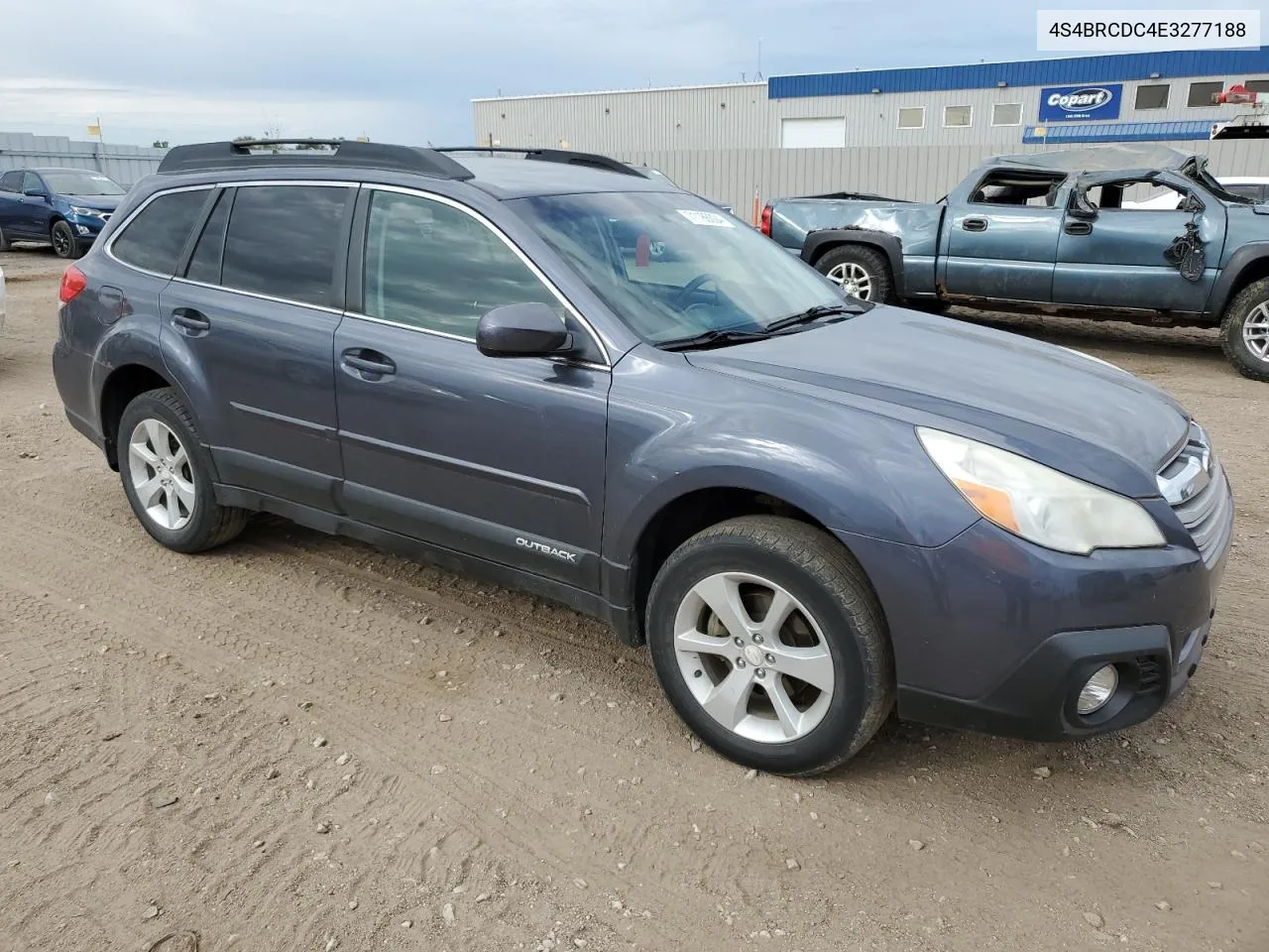 2014 Subaru Outback 2.5I Premium VIN: 4S4BRCDC4E3277188 Lot: 71186004