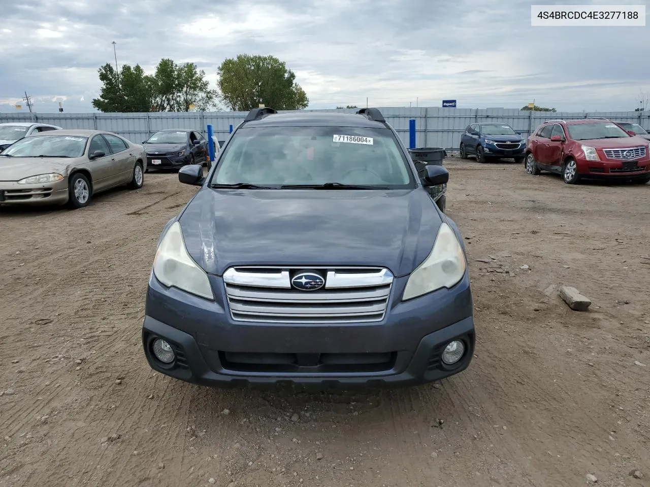 4S4BRCDC4E3277188 2014 Subaru Outback 2.5I Premium