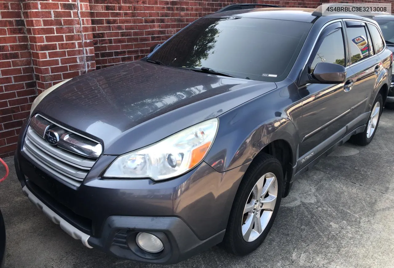 4S4BRBLC3E3213008 2014 Subaru Outback 2.5I Limited