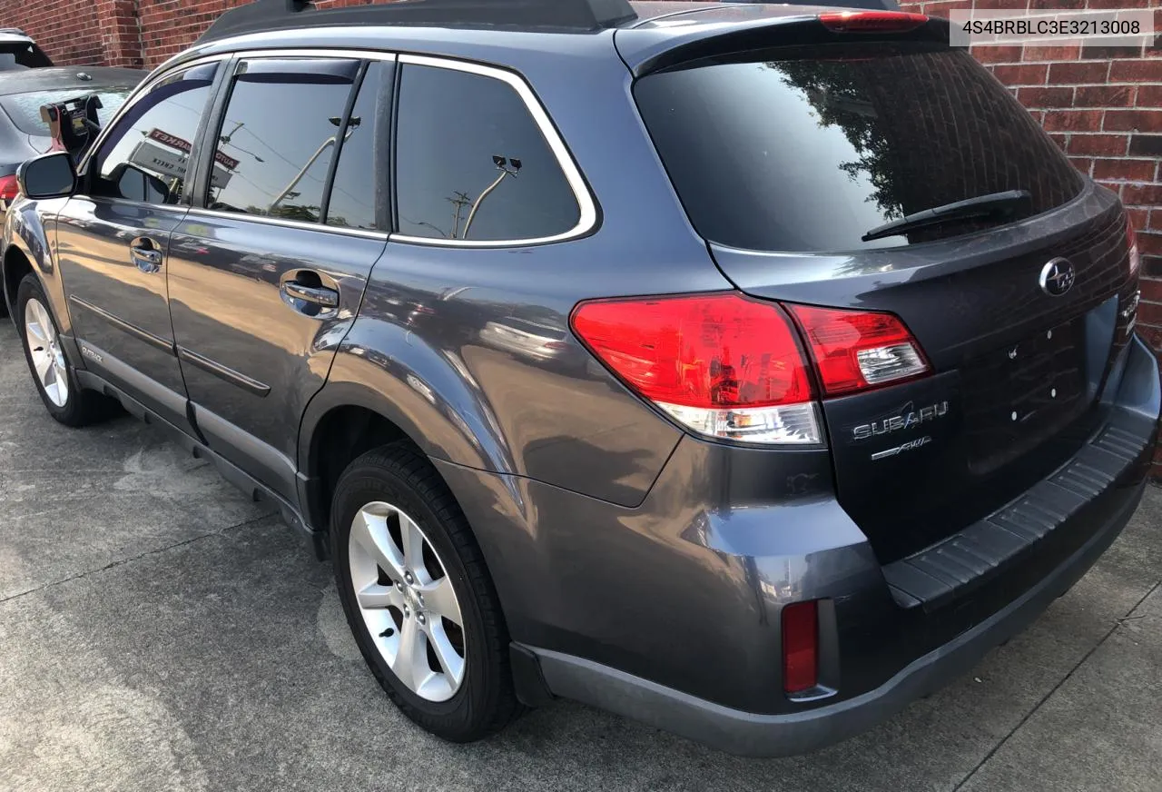 4S4BRBLC3E3213008 2014 Subaru Outback 2.5I Limited