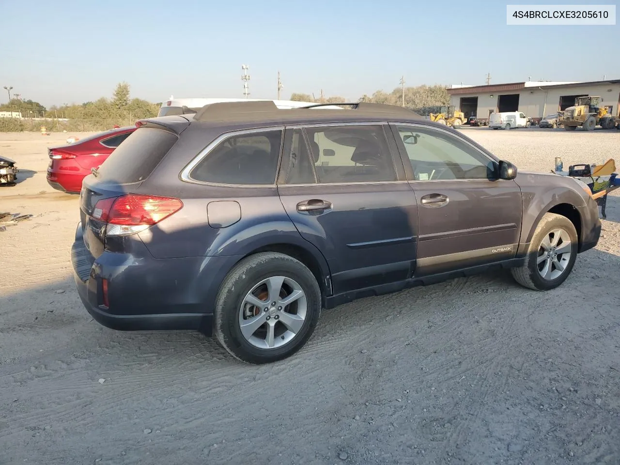 4S4BRCLCXE3205610 2014 Subaru Outback 2.5I Limited