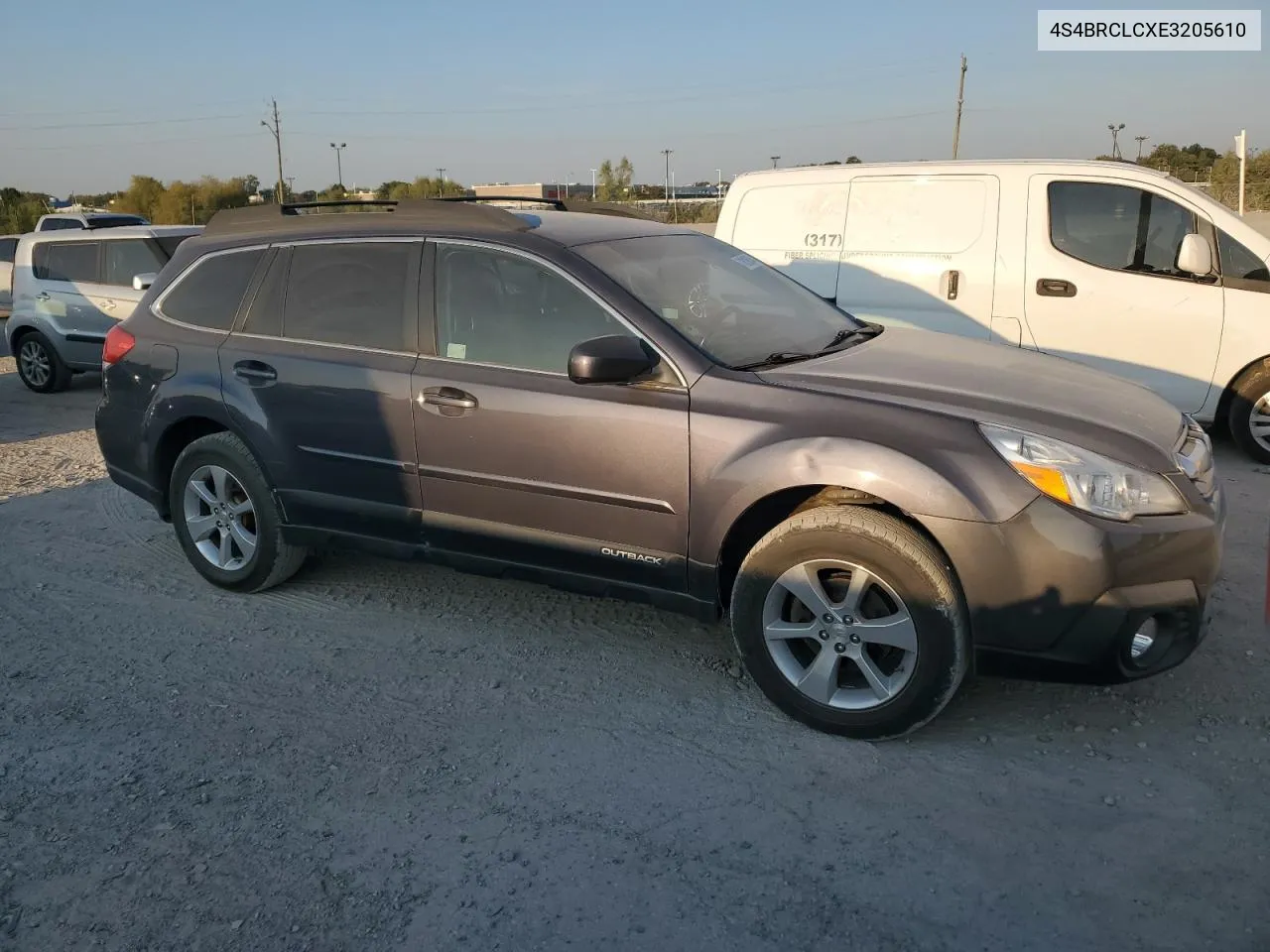 2014 Subaru Outback 2.5I Limited VIN: 4S4BRCLCXE3205610 Lot: 71819534