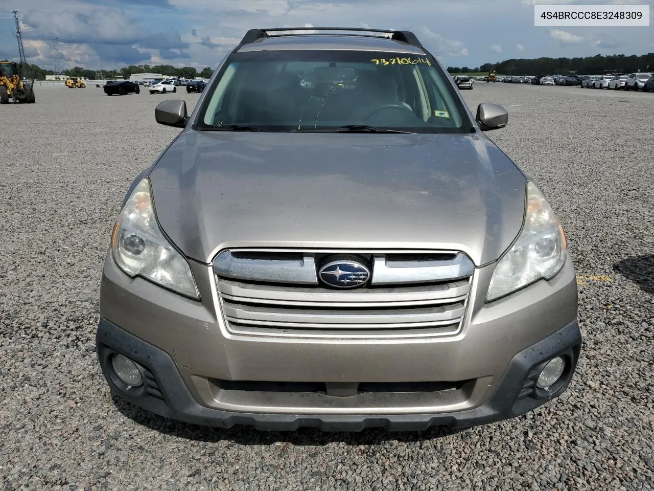 4S4BRCCC8E3248309 2014 Subaru Outback 2.5I Premium