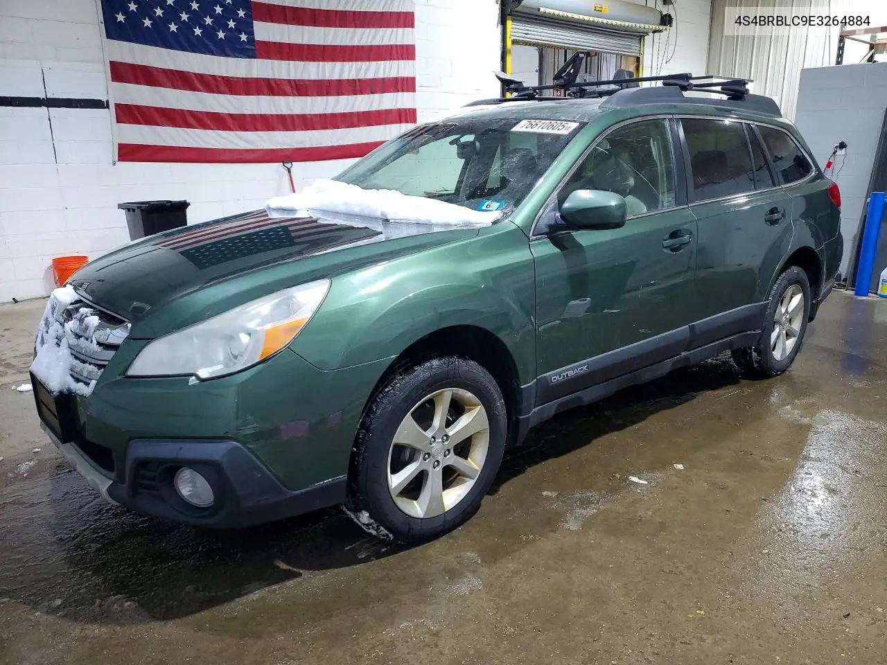 4S4BRBLC9E3264884 2014 Subaru Outback 2.5I Limited