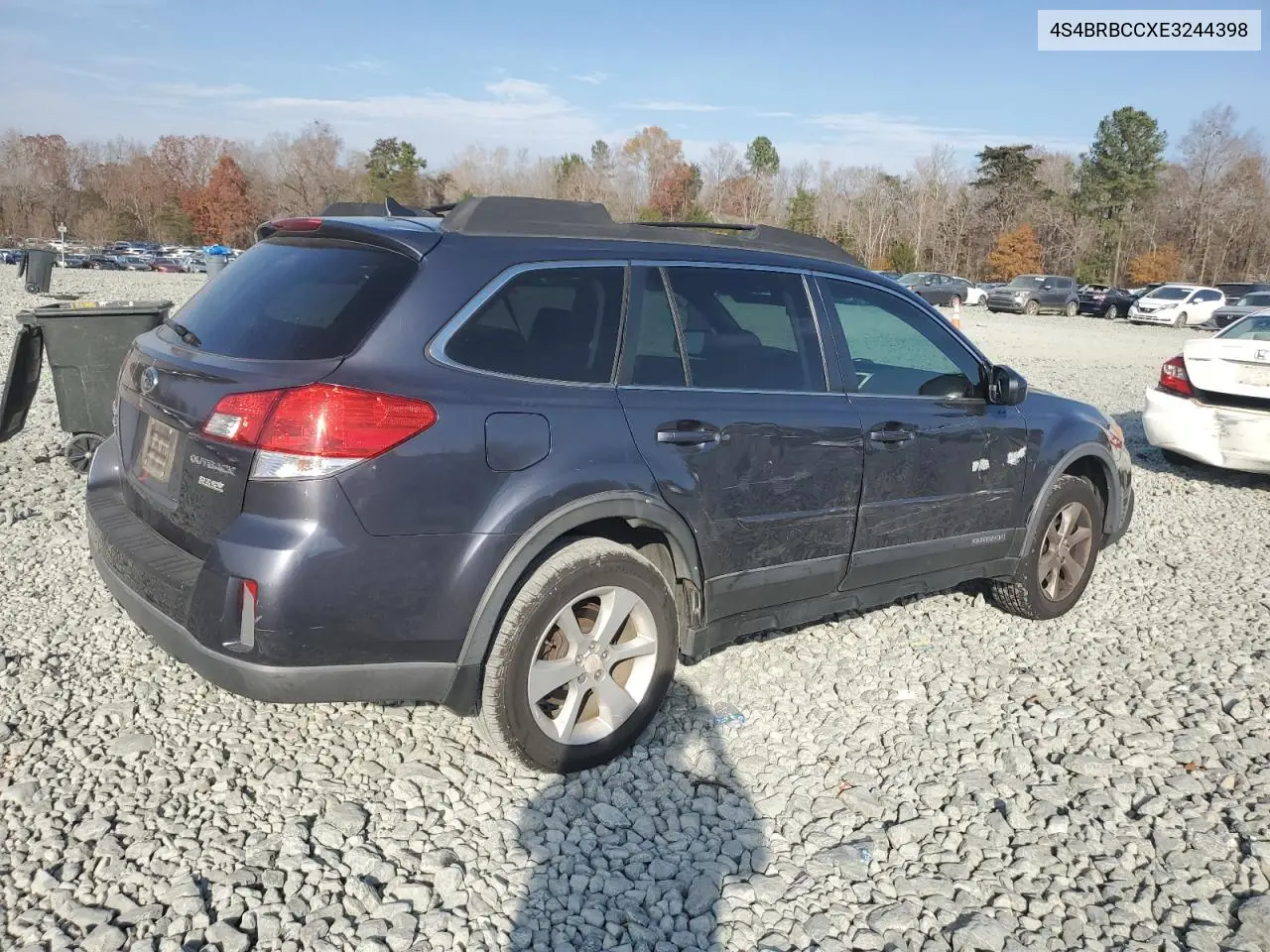 4S4BRBCCXE3244398 2014 Subaru Outback 2.5I Premium