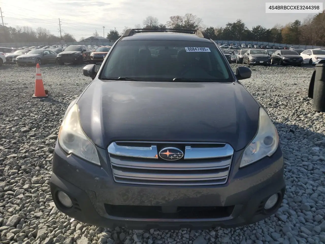 4S4BRBCCXE3244398 2014 Subaru Outback 2.5I Premium