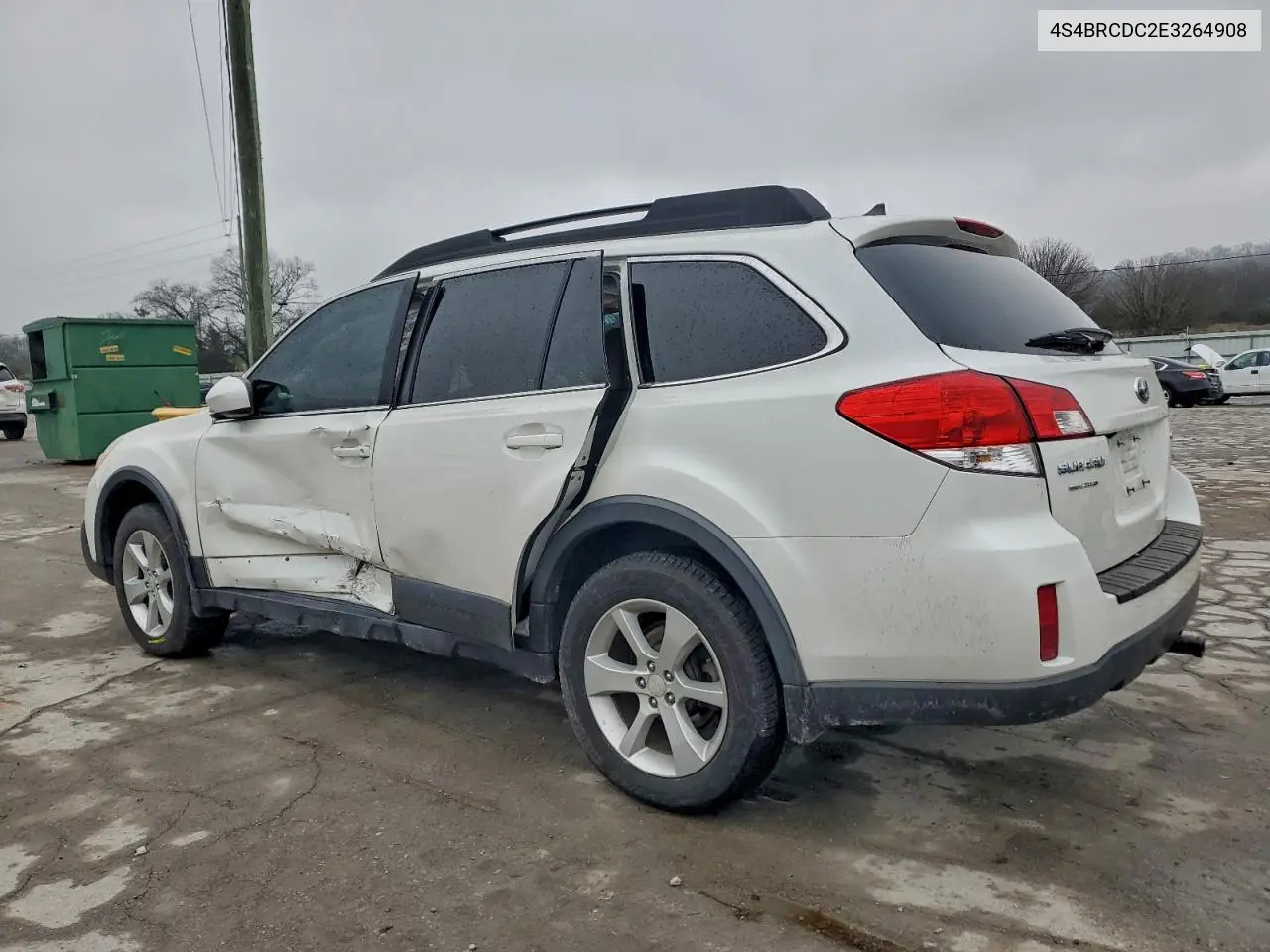 4S4BRCDC2E3264908 2014 Subaru Outback 2.5I Premium