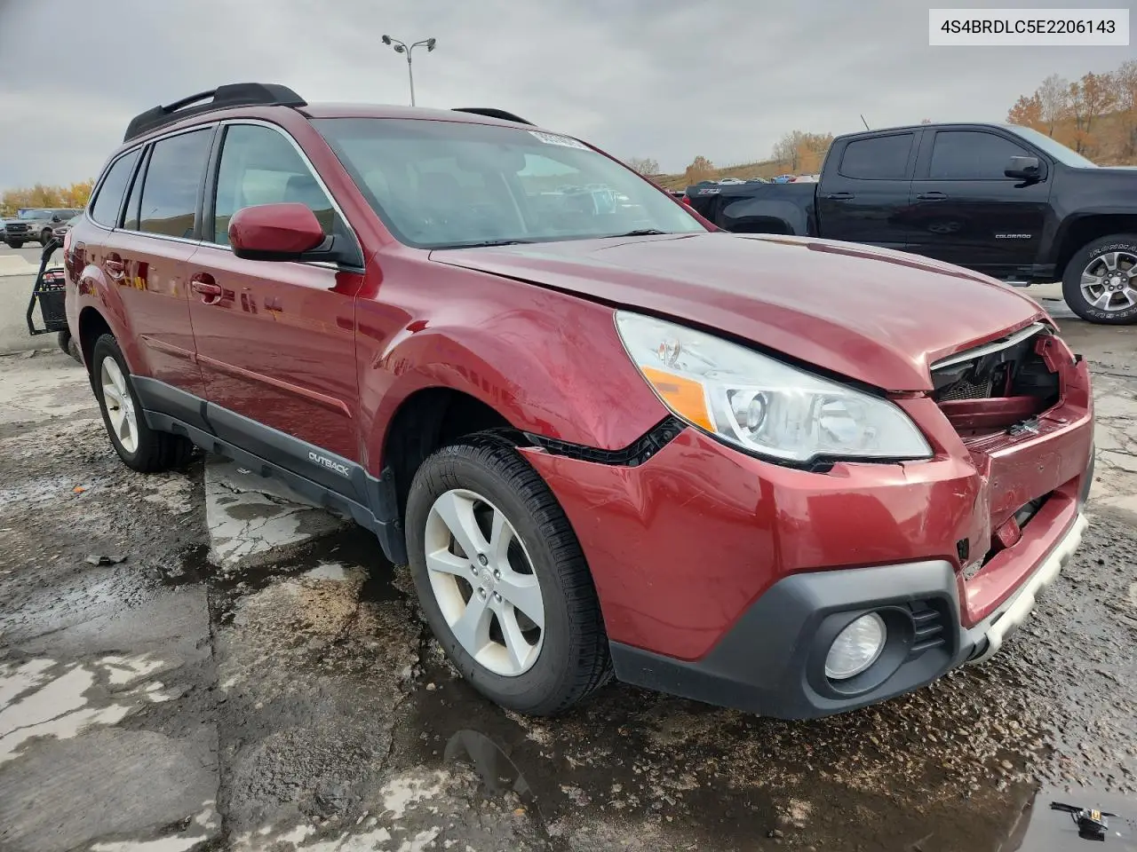 4S4BRDLC5E2206143 2014 Subaru Outback 3.6R Limited