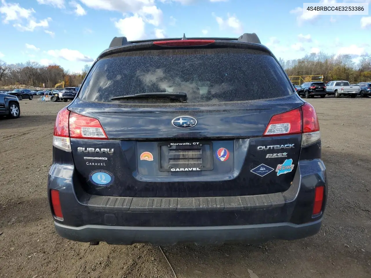 4S4BRBCC4E3253386 2014 Subaru Outback 2.5I Premium