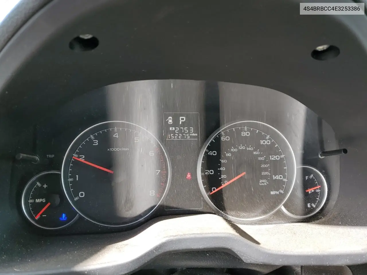 4S4BRBCC4E3253386 2014 Subaru Outback 2.5I Premium